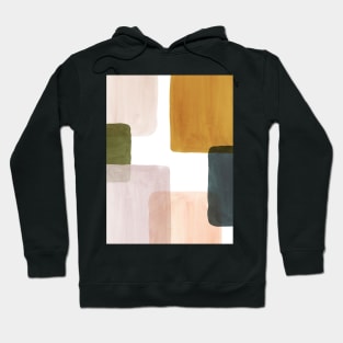 Abstract color blocks Hoodie